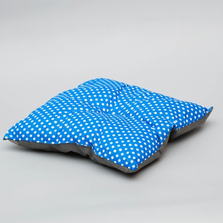 House-vigvam "Tenderness", 40 x 40 x 37 cm, calico, blue-3
