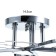 Aquil chandelier 5he27 40W chrome 45x15x22 cm Bayerlux
