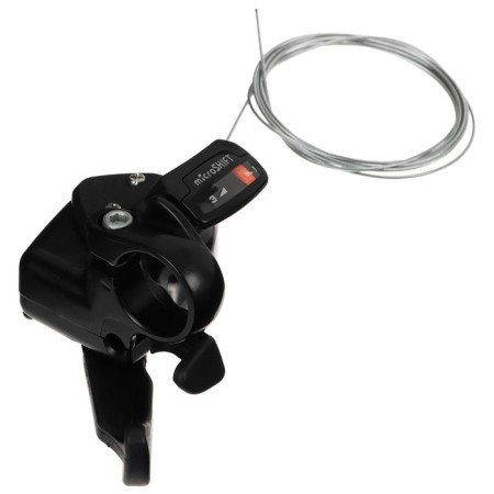 Шифтер Microshift TS71-3L, левый, 3 скорости, с тросом 1800 мм-1