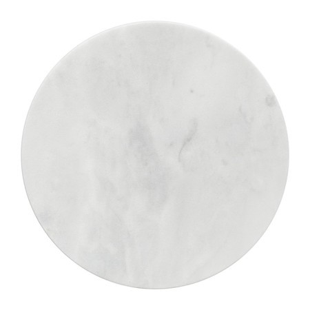 Serving dish Liberty Jones Marm, D = 20 cm, white marble-4