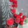 Decor "Bright holiday, in a pot" Christmas tree of the berry, 20x7 cm