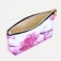 Lightning cosmetic bag, white/pink/lilac color