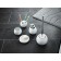 Bowl liquid soap dispenser, white color