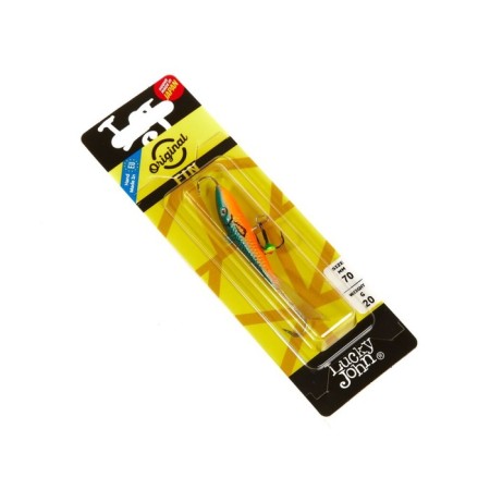 Balancir Lucky John Fin 5 + tee, 7 cm, color 53 blister-6