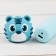 3D handle of tigernok, work with plastic PLA, USB power cable, blue