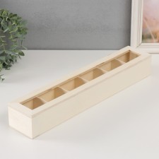 Casket wood under painting with glass with 