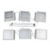 LED LED Ceiling ENTHROWNDENT UNIL, 42 W, IP40, LED, 4000K, 4728 LM, 40x104x104 mm, white color
