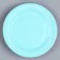 Disposable dishes: paper plate "mint", plain, 18 cm