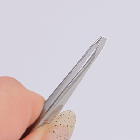 Pinzet beast, narrow, 9 cm, silver color-2