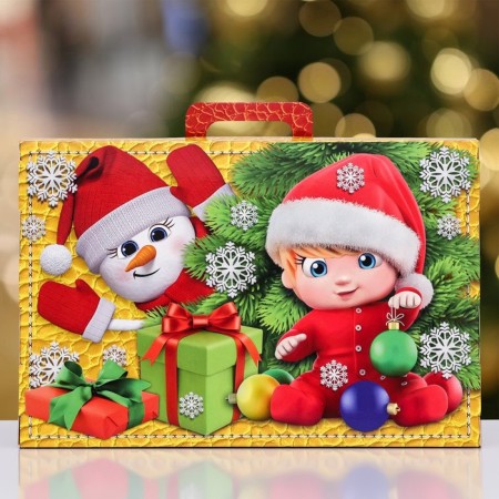 Gift box "Sweet briefcase", 29.9 x 8 x 20 cm-3