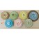 Porcelain Porcelain "Watercolor", 65 ml, color light gray