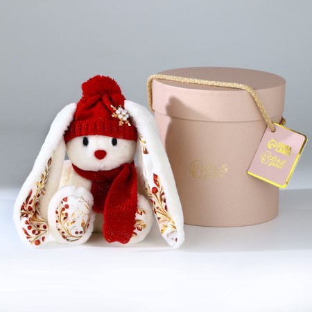 Soft toy Bunny "Winter LI"-1