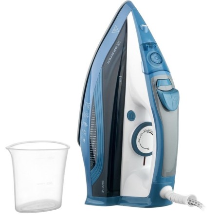 Iron Brayer BR4002, 2400 W, ceramic sole, 25 g/min, 360 ml, blue-1
