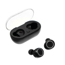 Wireless headphones Luazon VBT 1.20, vacuum, Bluetooth 5.0, 300 mAh boxing, black