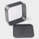 The form for baking the share "Elin. Square ", 21.5 × 6.5 cm, removable bottom, anti -stick coating, black color
