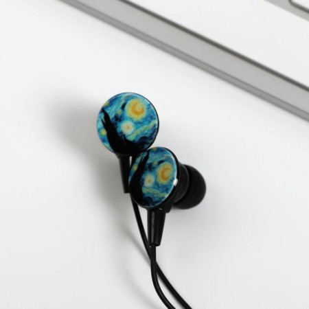 Headphones and icon Van gogh, 11 x 20.8 cm-3
