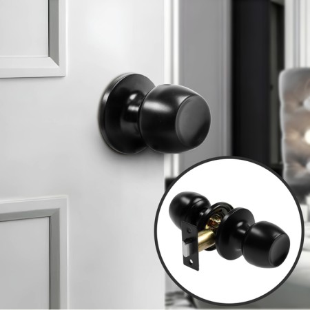 Latch 1101, empty, matte black color