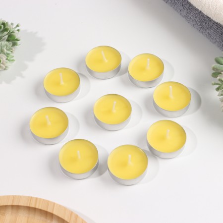 A set of tea candles flavored "juicy mangoes", 10g, 9 pieces-5