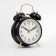 An alarm clock "Pennant", with backlight, D-9 cm, 17 x 11.5 cm, black