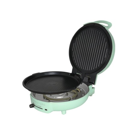 Electric grill Oursson EG0702/PM "Provence Meptya", 1650 W, anti -stick coating, peppermint color-2