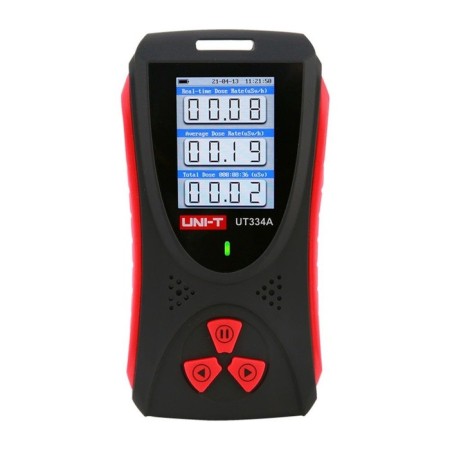 Dosimeter UNI-T UT334A 106912, 3.7 V, 50 μSv/h, x, b and y radiation