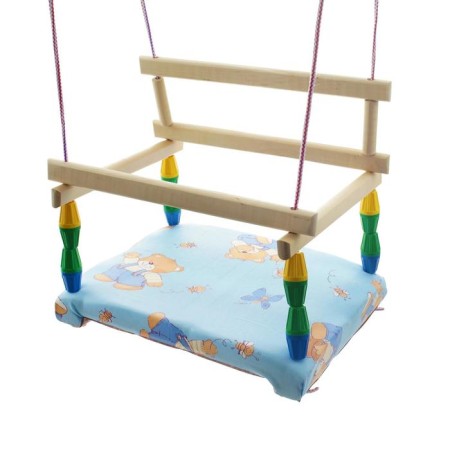 Children's swing, with a soft seat, mix-6