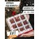 Box for 9 sweets with cells “Make a desire” 14.5 x 14.5 x 3.5 cm, New Year