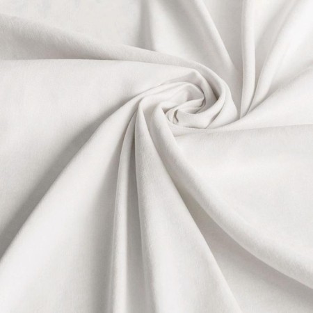 Set of curtains "Soft", size 145 x 270 cm - 2 pcs, grab - 2 pcs, white-1