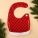 New Year's bib for “Best baby”, waterproof on Velcro, with a pocket, gift packaging, crumb I