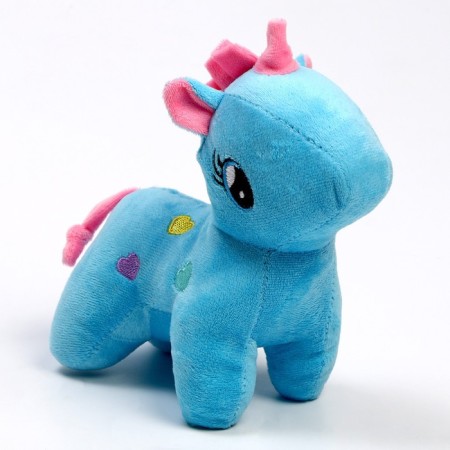 Soft toy "Magic near", unicorn, color mix-3