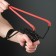 Metal slingshot with emphasis