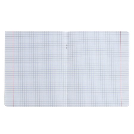 Subject notebook, 48 sheets, cell, geography, Erichkrause "Manga", cardboard cover Twin-LK, OFSET BELICT 100%, info block-4