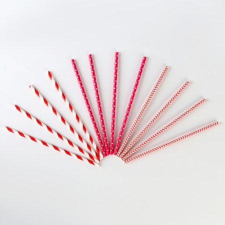 Paper tubes 12 pcs "Girls"-1