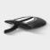 Porcelain dish for feeding Magistro Carbon "Bubble", 35.5 × 20.2 cm, black color
