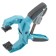 Brush-shaped clamp, plastic, ratchet mechanism of hard fixation, 2-1/4 "/58 mm