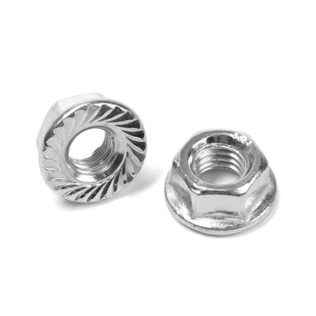 Haye Tundra, with flange, DIN 6923, strength of strength 8, galvanized, M6, 1 kg-1