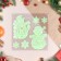 Stickers on windows, luminous "New Year" snowmen, 27 x 21 cm