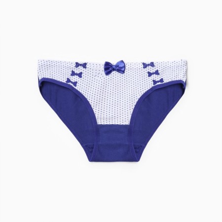 Women's panties, dark blue color, size 44-46