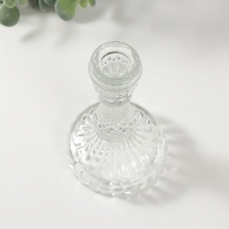 Glass of Glass for 1 candle "Hecate" d = 2.5 cm 8x8x17.5 cm-2