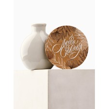 Vase for flowers and a craft stand, 8 x 7 x 6 cm.