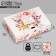 Gift Folding Bilateral Folding, Packaging, “With Love”, 16.5 x 12.5 x 5 cm