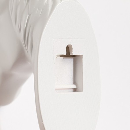 Nast-light decor "Horse" 12 x 3.8 cm, white-4