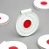 Gatket target, leatherette