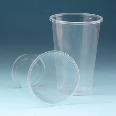 One -time glass "Transparent", 300 ml-5