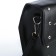 Youth bag on magnet, black color
