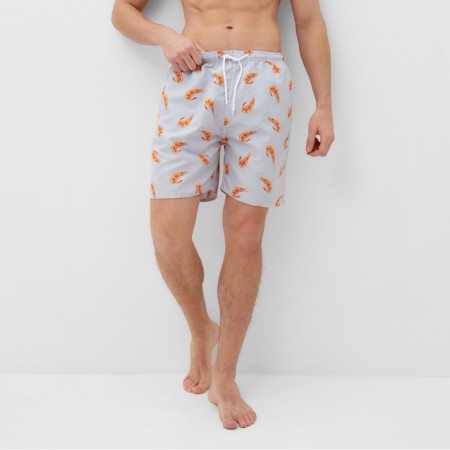 Male swimming cowards kaftan "shrimp", size 56