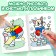 Water coloring "Funny animals", 12 p.