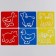 Stencils "Pets" sheet of paper, set of 6 pcs.