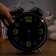 An alarm clock "Dials", discrete move, D-20 cm, 30 x 23 cm