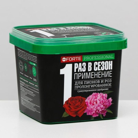 Fertilizer of bon for peonies and roses with silicon, 1 liter